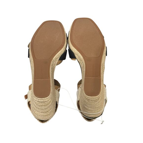NIB! Lucky Brand Maeylee Espadrille Wedge Strappy Sandals - Size 10 - Picture 7 of 10